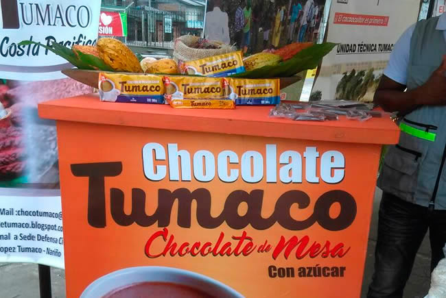 Chocolate de Mesa con Azucar Chocolate Tumaco